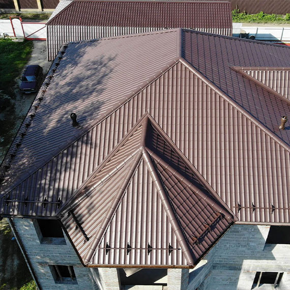 Монтаж сложной крыши и кровли в Таре и Омской области